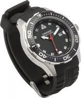 Часы Cressi MANTA WATCH 100m BLACK BLACK SILVER CASE