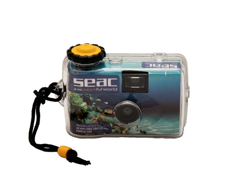 Фотокамера seac подводная с боксом глубина до 5 м