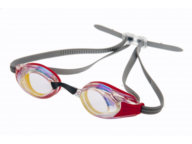 Очки для плавания S46UV BLAST MIRROR прозрачно-красный Saeko