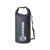 Гермомешок CRESSI с лямкой DRY BAG  черный 20 литров, Cressi
