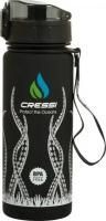 Бутылка для воды H2O FROSTED OCTOPUS 600 мл., черная Cressi