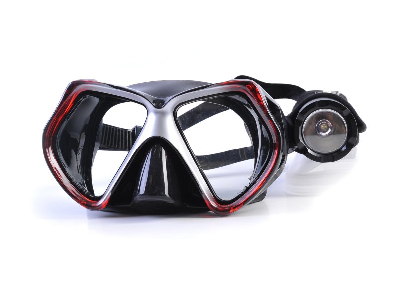 Держатель подводного фонаря сарган спрут  2.0 для маски универсальный