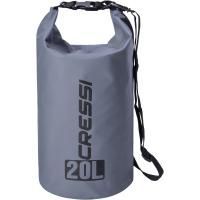 Гермомешок CRESSI с лямкой DRY BAG  серый 20 литров, Cressi