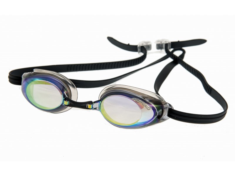 Очки для плавания saeko s14uv turbo l31 зеркальные
