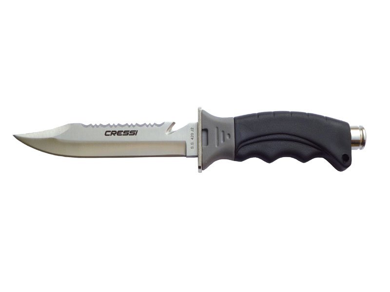Нож Cressi BORG длина 26.5 см / лезвие 14 см