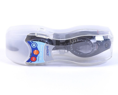 Очки для плавания S42 VISION L31 дымчато-черный Saeko