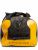 Гермо-Сумка-Рюкзак САРГАН "ПРОГРЕССОР 110.0" Герметичная молния 100%, вкладыш, черный-желтый, 110л