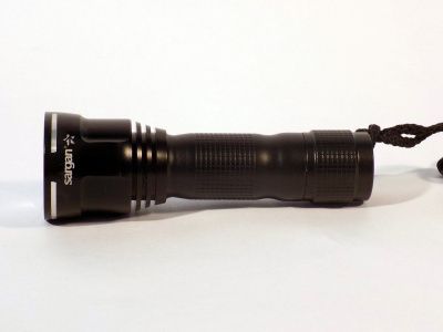 Фонарь подводный "ГРИФ" 600 люмен (широкоугольный), алюминиевый корпус, аккумуляторный  SARGAN