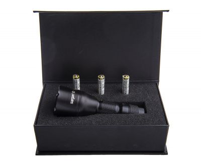 Фонарь подводный "СОКОЛ" 200 люмен, алюминиевый корпус, батареи 3*ААА SARGAN