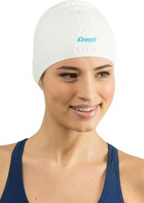Шапочка силиконовая женская для бассейна CRESSI Premium  LADY CAP
