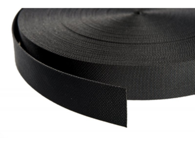 Нейлоновая лента, черная, кордура, рулон 45 метров saekodive aw01, цена за 1 метр