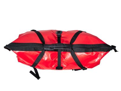 Гермо-сумка САРГАН "КАПЛЯ", 100% герметичный вход, длина 90 см  объем 95 л. красная