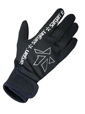 Перчатки "АГИДЕЛЬ" с "амарой" 1,5 мм, черный/черный