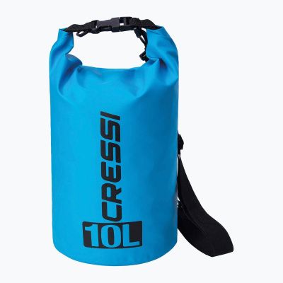 Гермомешок CRESSI с лямкой DRY BAG  светло-голубой 10 литров, Cressi