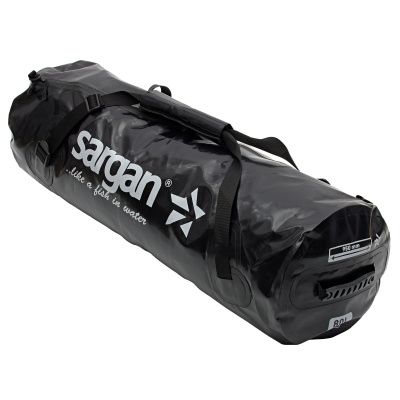 Гермосумка САРГАН "ХАБАР-950", черная, с клапаном слива, 950мм / 80л