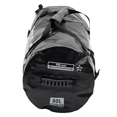 Гермосумка САРГАН "ХАБАР-950", черная, с клапаном слива, 950мм / 80л