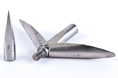 Наконечник Зубарь с четырехгранной заточкой 2л, скруч.Головой SARGAN