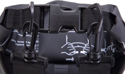 Гермомешок CRESSI с карманом на молнии, DRY BAG, серый 10  литров, Cressi