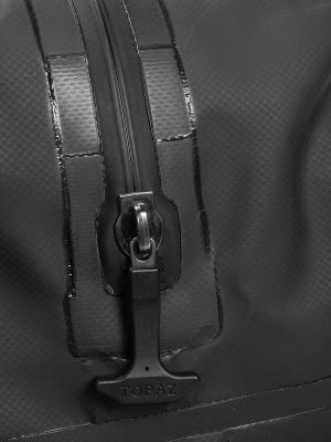 Гермо-Сумка-Рюкзак САРГАН "ПРОГРЕССОР 80.0" Герметичная молния 100%, вкладыш, черный-белый, 80л