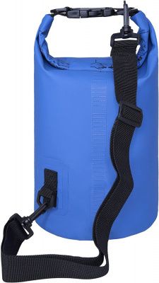 Гермомешок CRESSI с лямкой DRY BAG  синий 20 литров, Cressi