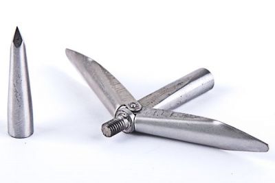 Наконечник Пеламида с круглой заточкой 2л, скруч. Головой SARGAN