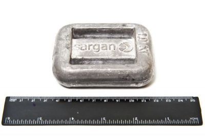 Груз 1 кг без покрытия SARGAN