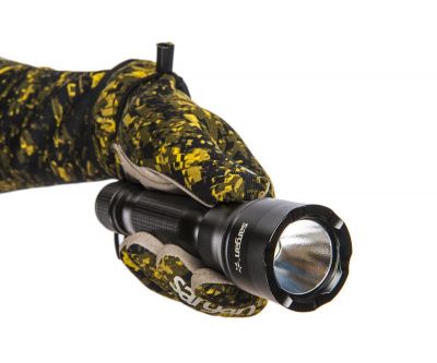 Фонарь подводный "КРЕЧЕТ" 650 люмен, алюминиевый корпус, аккумуляторный SARGAN