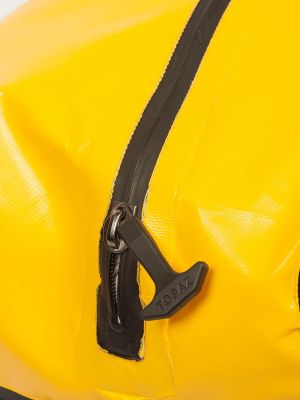 Гермо-Сумка-Рюкзак САРГАН "ПРОГРЕССОР 80.0" Герметичная молния 100%, вкладыш, желтый-черный, 80л