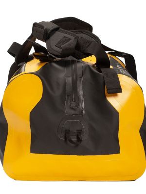 Гермо-Сумка-Рюкзак САРГАН "ПРОГРЕССОР 80.0" Герметичная молния 100%, вкладыш, черный-желтый, 80л