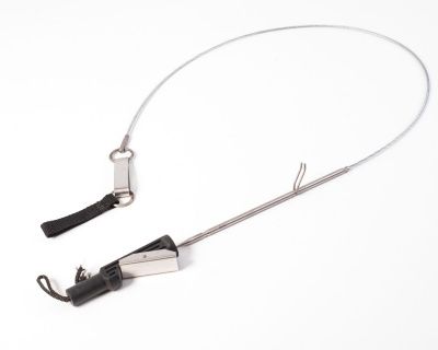 Кукан КУКУШКА с металлической защелкой трос-металл SARGAN