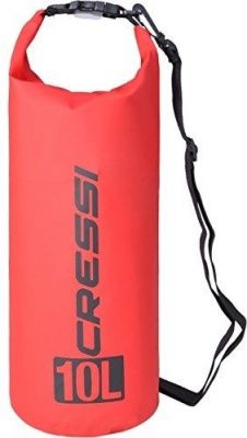Гермомешок CRESSI с лямкой DRY BAG  красный 10 литров, Cressi