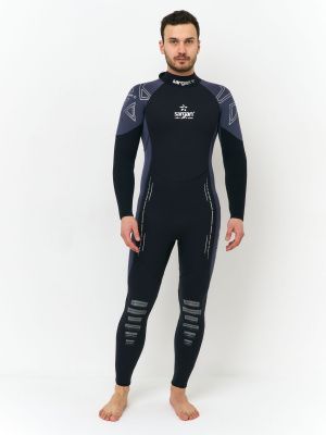 Гидрокостюм "NERO 2.0" Long men 5 mm черный/серый