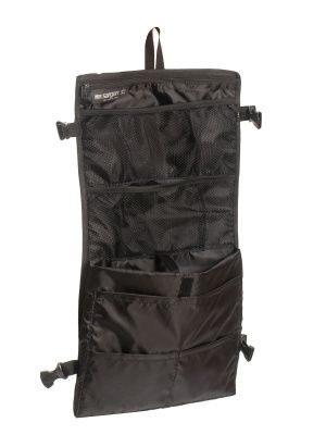 Гермо-Сумка-Рюкзак САРГАН "ПРОГРЕССОР 110.0" Герметичная молния 100%, вкладыш, черный-белый, 110л