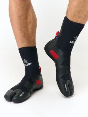 Боты неопреновые SARGAN "ГУРУ" Водные виды спорта, Split Toe, 3мм