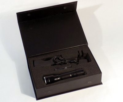 Фонарь подводный "ГРИФ" 600 люмен (широкоугольный), алюминиевый корпус, аккумуляторный  SARGAN