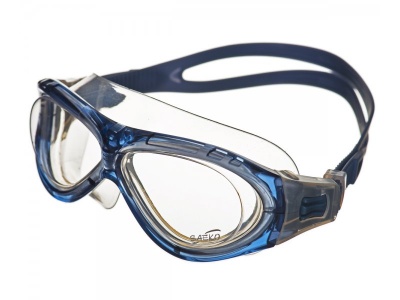 Очки для плавания saeko mariner прозрачные линзы, рамка - дымчатая