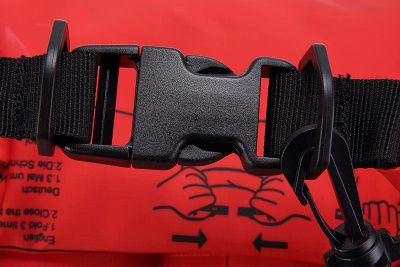 Гермомешок CRESSI с лямкой DRY BAG  красный 5 литров, Cressi