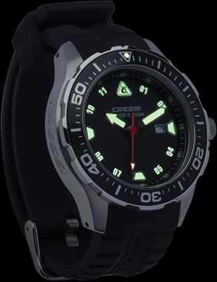 Часы Cressi MANTA WATCH 100m BLACK BLACK BLUE