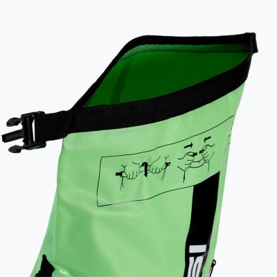 Герморюкзак CRESSI с карманом на молнии Premium BACK PACK, черный/зеленый, 20 литров, Cressi