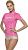 Футболка из лайкры с коротким рукавом RASH GUARD жен-розовая Cressi