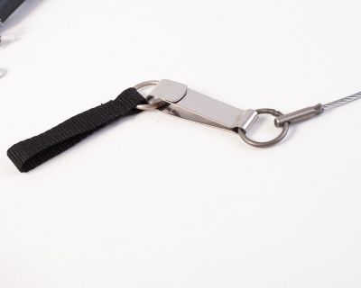 Кукан КУКУШКА с металлической защелкой трос-металл SARGAN