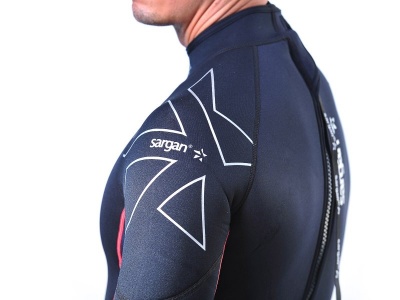 Гидрокостюм для дайвинга sargan nero 2.0 long men 5 mm