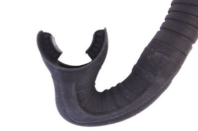 Трубка САРГАН НЕРЛЬ, черная, черный силикон