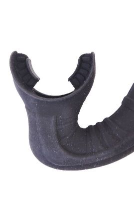 Трубка САРГАН НЕРЛЬ, черная, черный силикон