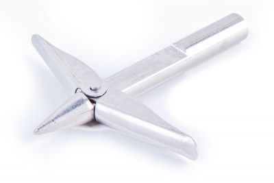 Наконечник LAZZO нержавеющая сталь, 2 коротких флажка SARGAN