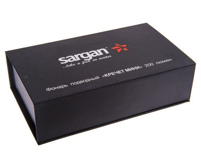 Фонарь подводный САРГАН "КРЕЧЕТ МИНИ" 200 люмен, алюминиевый корпус, аккумуляторный