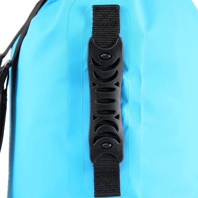Герморюкзак CRESSI с карманом на молнии Premium BACK PACK, черный/светло-голубой, 20 литров, Cressi