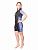 Гидрокостюм "NERO 2.0" Shorty Pro lady черный/сиреневый 2 mm