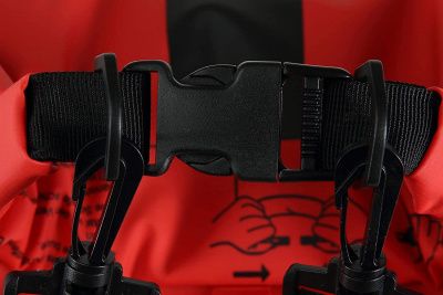 Герморюкзак CRESSI с карманом на молнии Premium BACK PACK, черный/красный, 20 литров, Cressi