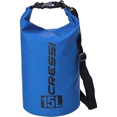 Гермомешок CRESSI с лямкой DRY BAG  синий 20 литров, Cressi